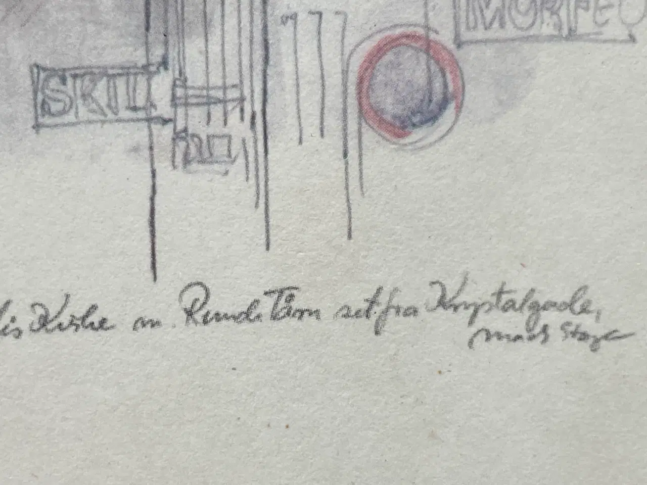 Billede 3 - Runde Tårn i ramme 