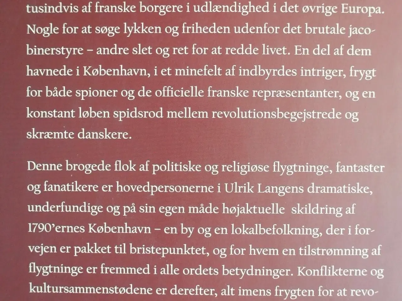 Billede 4 - revolutionens skygger - franske emigranter og andr