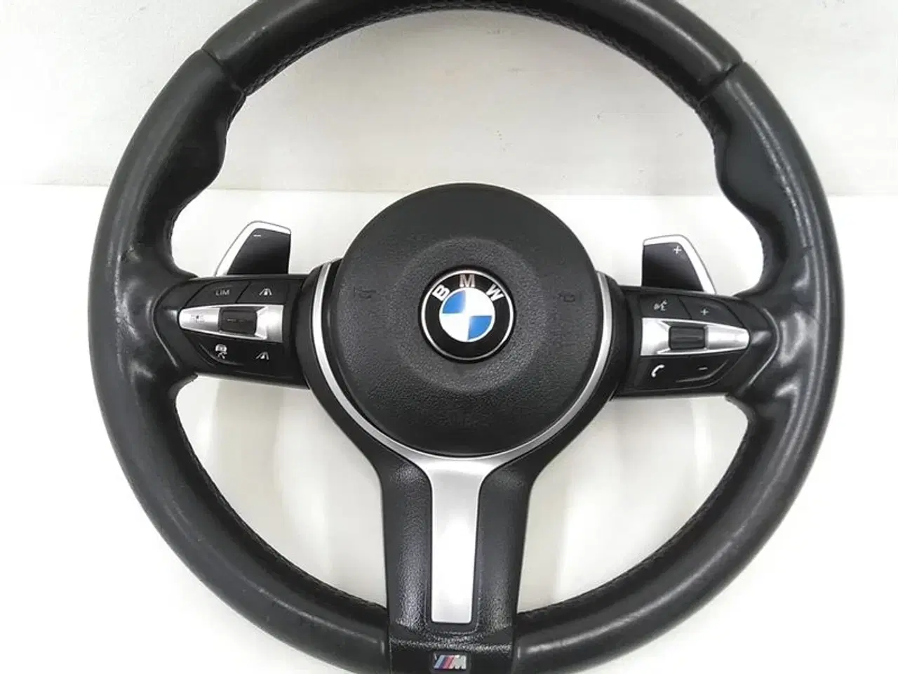 Billede 1 - M Sportsrat læder med paddelshift - BMW ///M-sport (Airbag medfølger) K26117 F12 F13 F06 GC F10 LCI F11 LCI F07 GT LCI F06 GC LCI F12 LCI