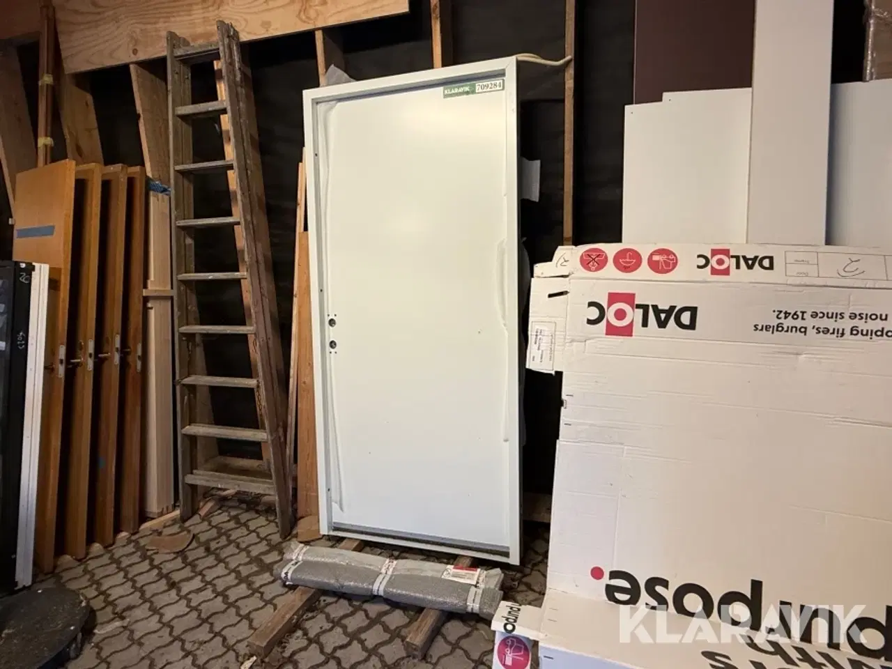 Billede 1 - Dør med stålkarm Daloc