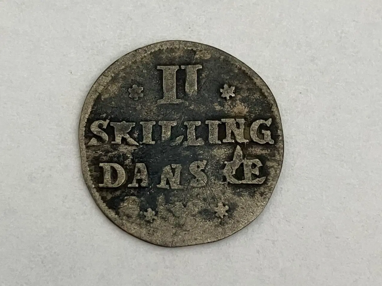 Billede 1 - 2 skilling 1694 Gluckstadt