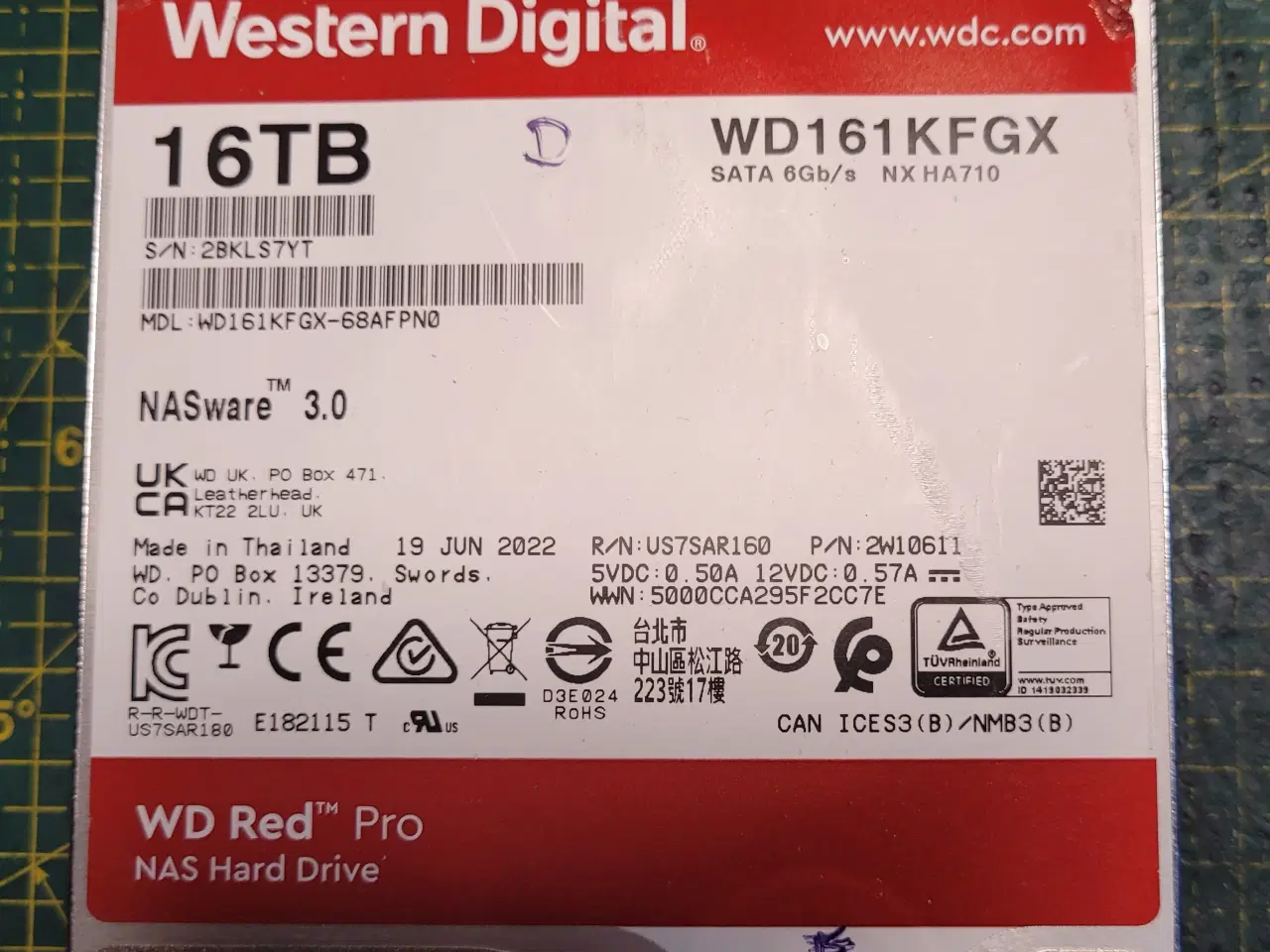 Billede 1 - Western Digital 16 TB