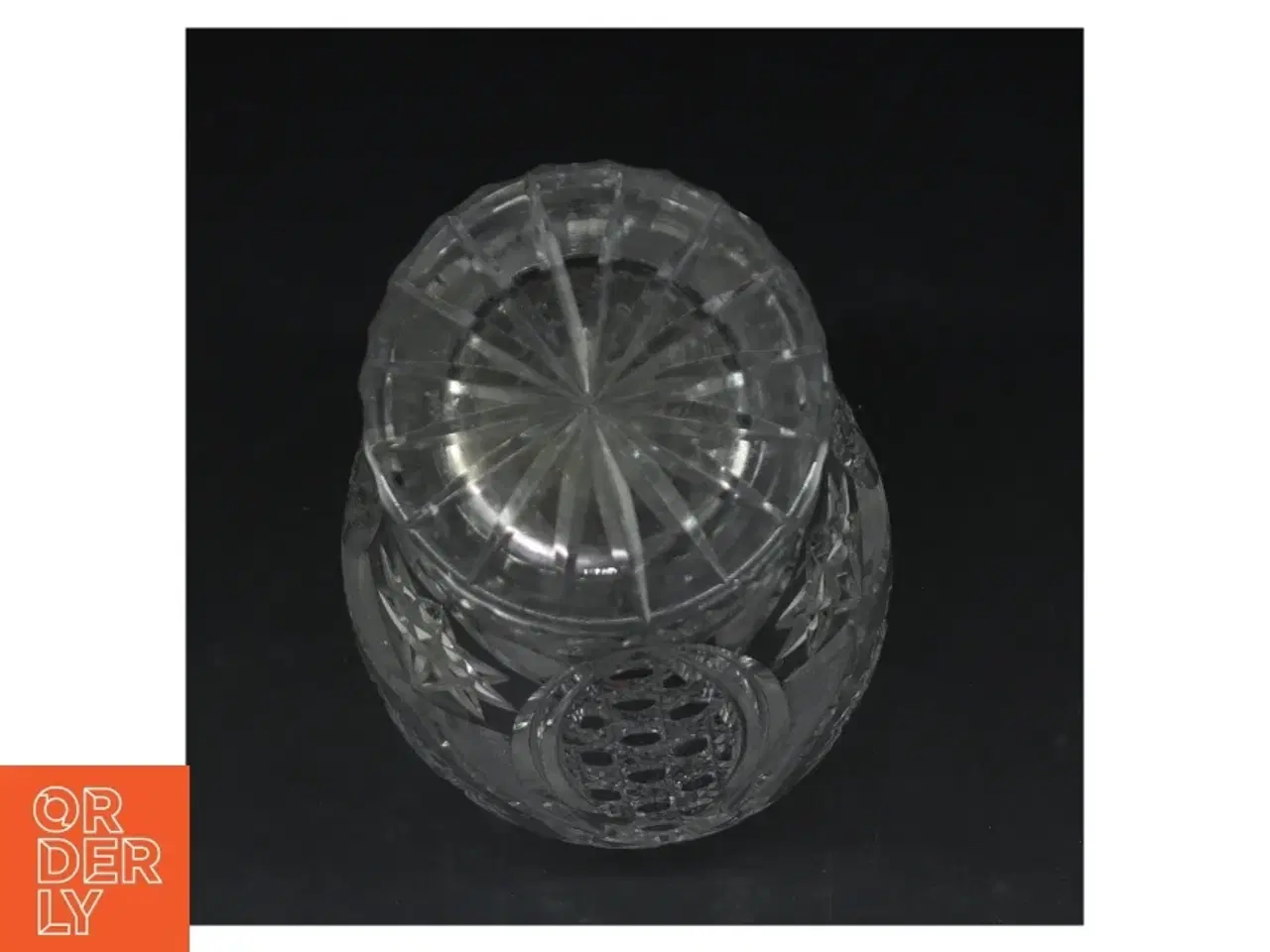 Billede 2 - Krystalvase (str. Ø. 10 cm. 26 cm)