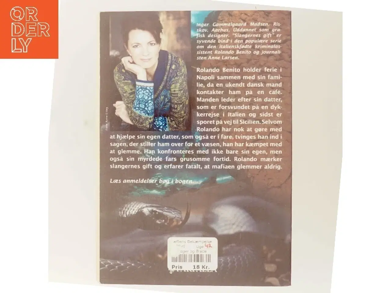 Billede 3 - Slangernes gift af Inger Gammelgaard Madsen (Bog)