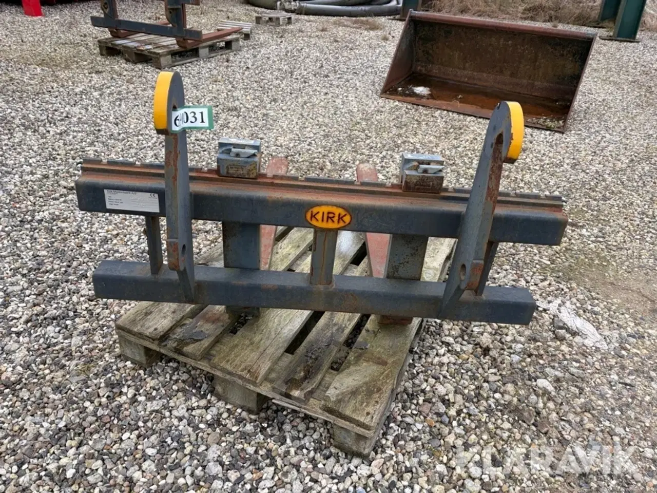 Billede 5 - Gaffelkonsol Kirk maskinfabrik 2,5T K15180