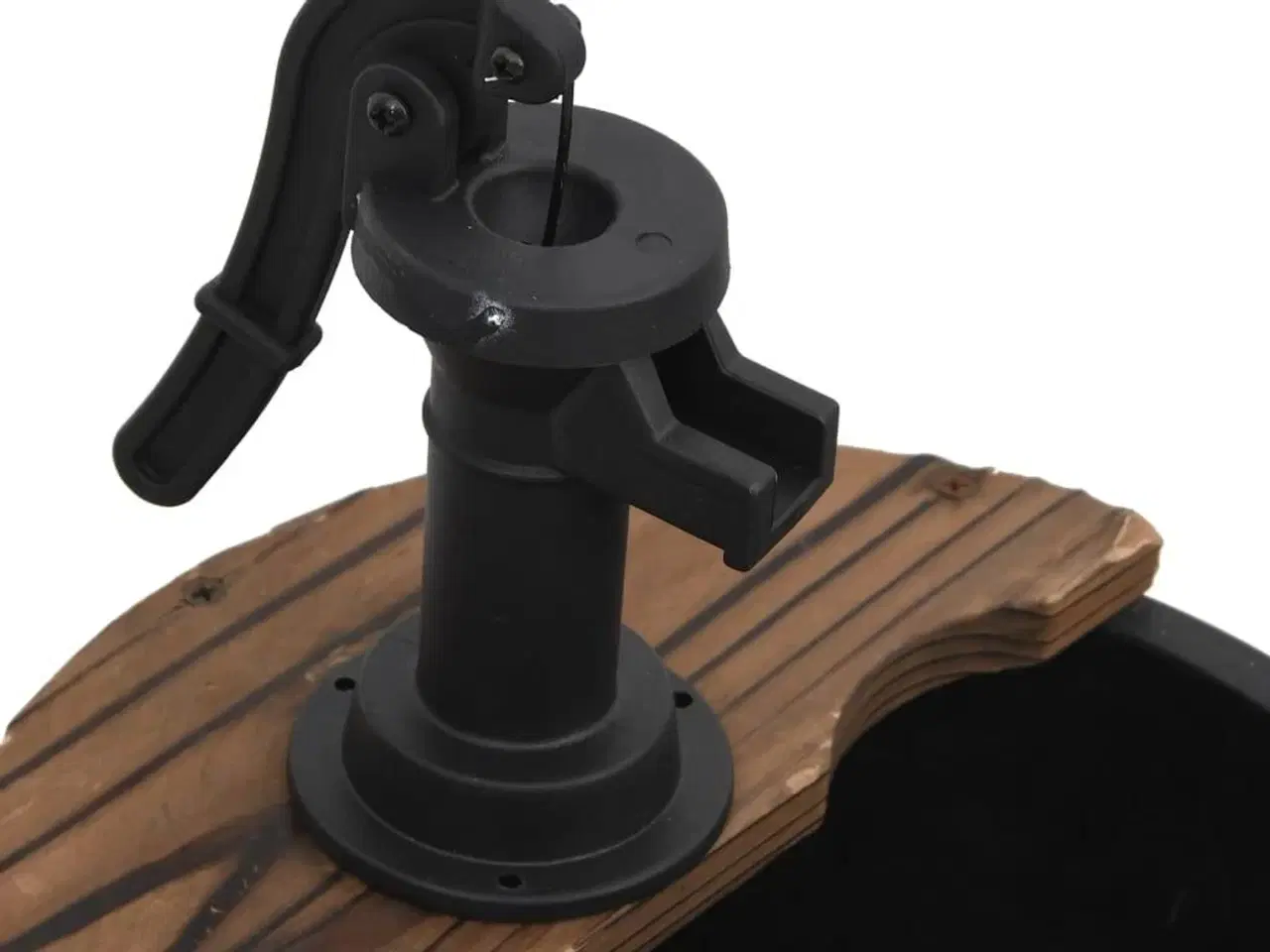 Billede 7 - Fontæne med pumpe 44,5x44,5x58 cm massivt fyrretræ