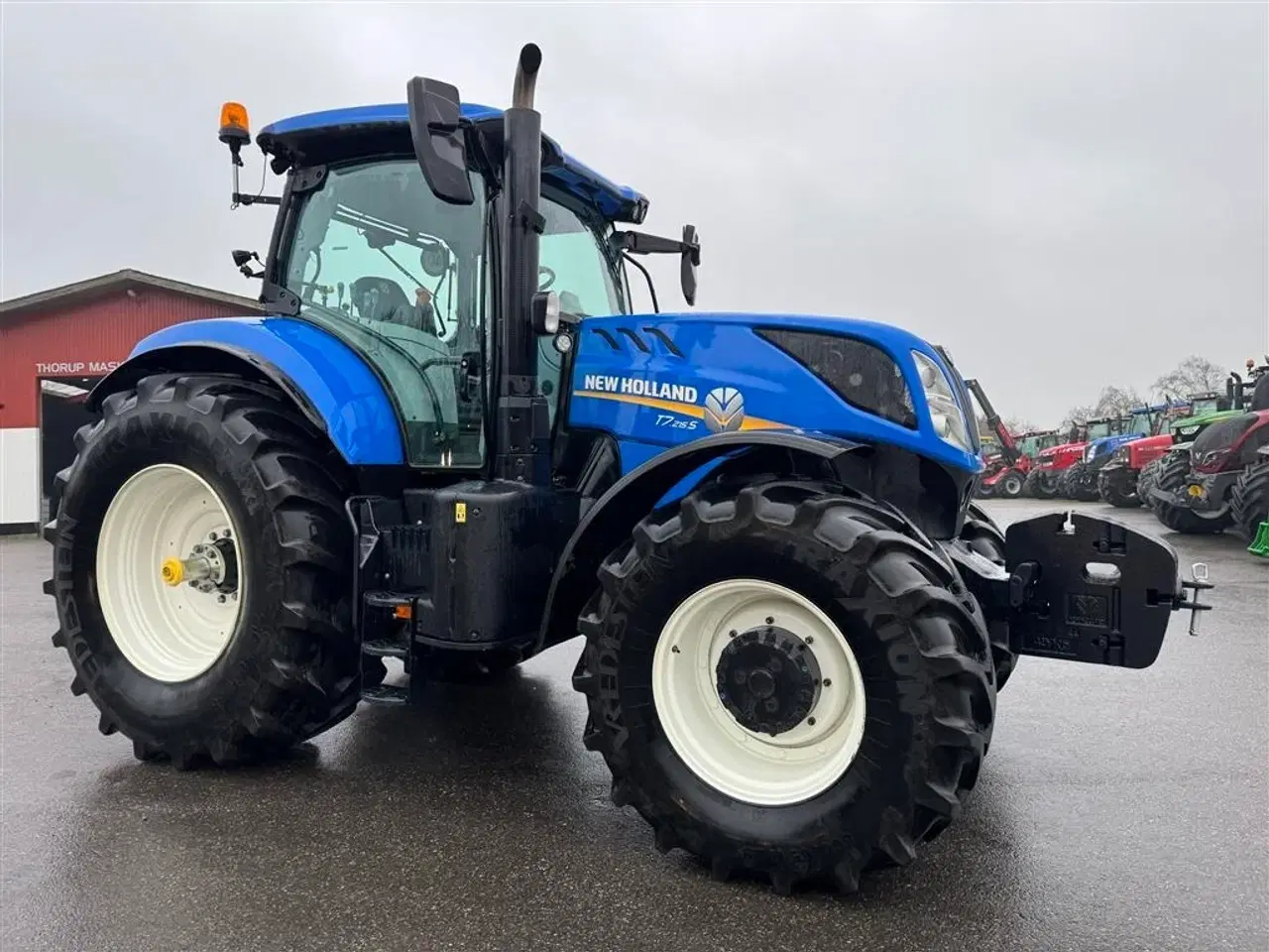 Billede 8 - New Holland T7.215 S KUN 1400 TIMER OG FULD AFFJEDRING!