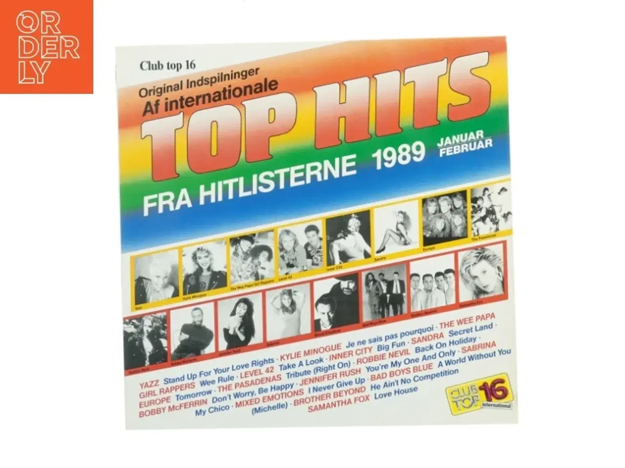 Billede 1 - Vinylplade &#39;Top Hits 1989&#39; (str. 31 x, 31 cm)