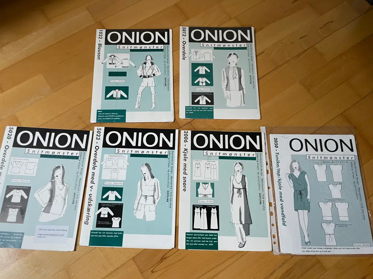 Billede 1 - NYE og brugte ONION sy mønstre