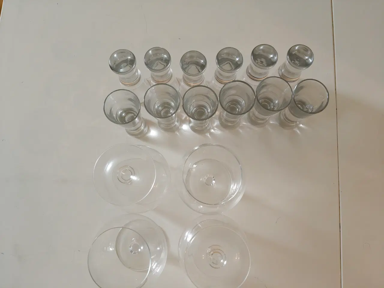 Billede 2 - 12 Snapse glas samt 4 Cognac glas