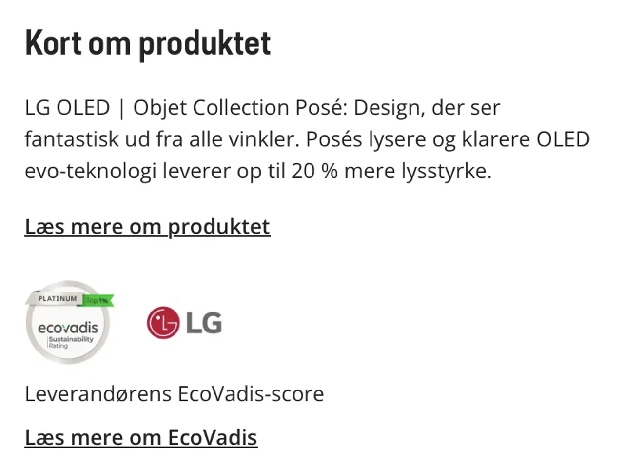 Billede 5 - LG 42" Posé 4K OLED TV (2022)