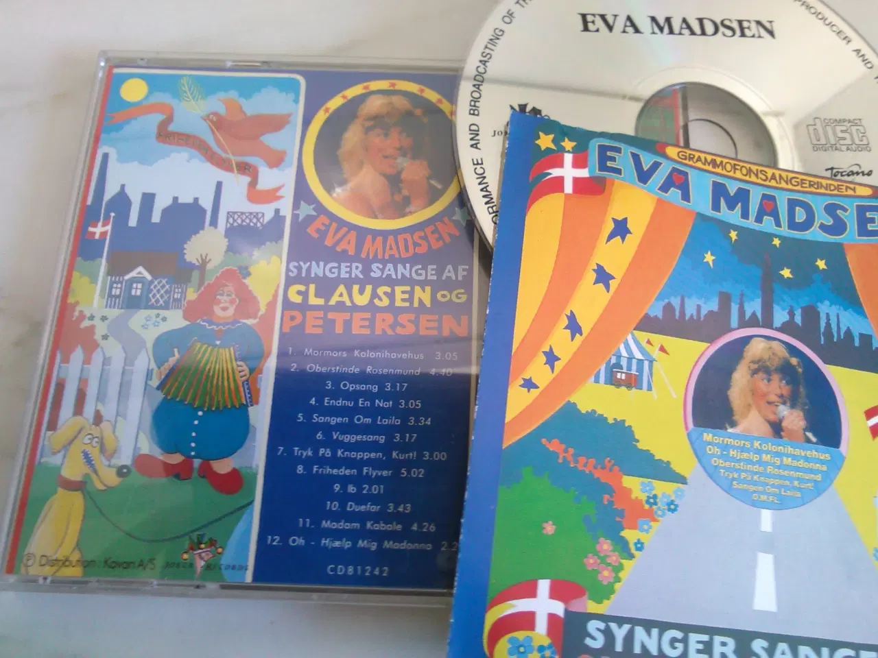 Billede 2 - Eva Madsen: Synger Sange Af Clausen Og Petersen
