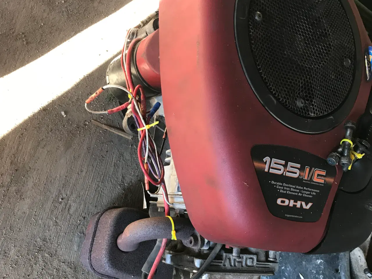Billede 2 - 15,5 hk motor 