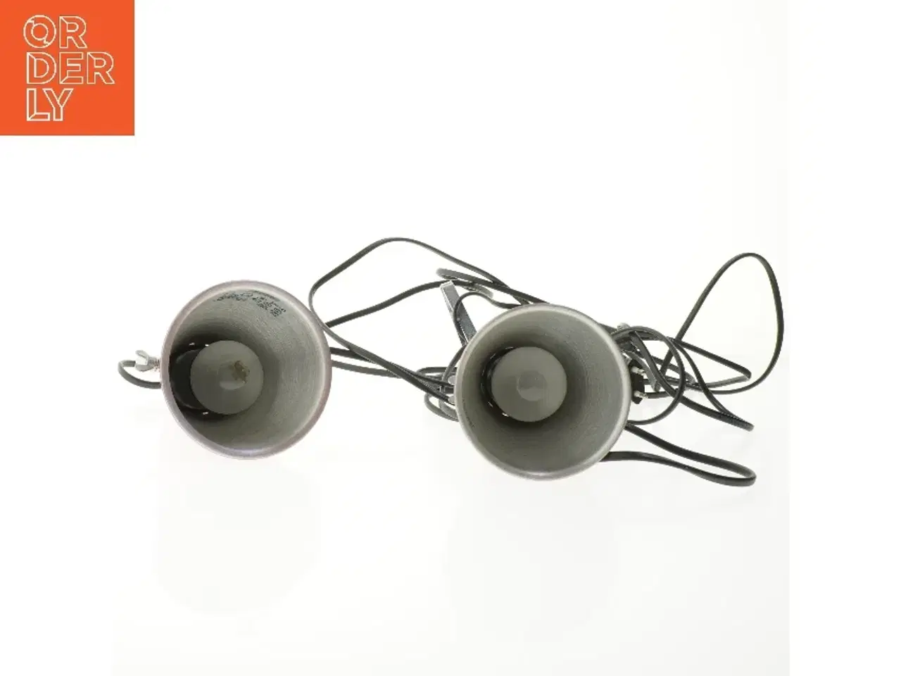 Billede 2 - Røde clipslamper fra IKEA (str. 19 cm)