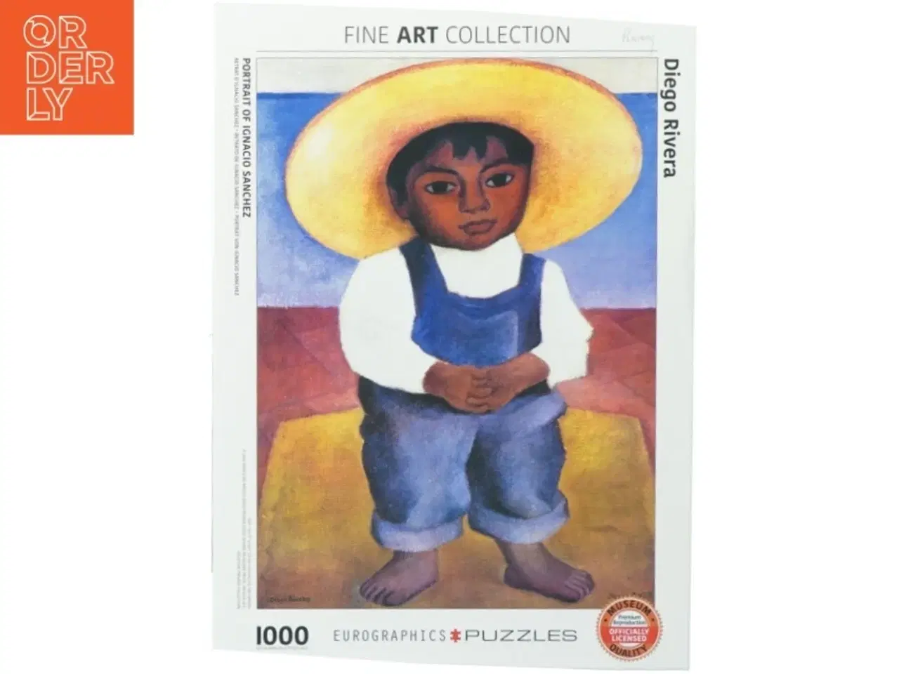 Billede 1 - Puslespil med kunstmotiv af Diego Rivera (str. 1000 brikker)