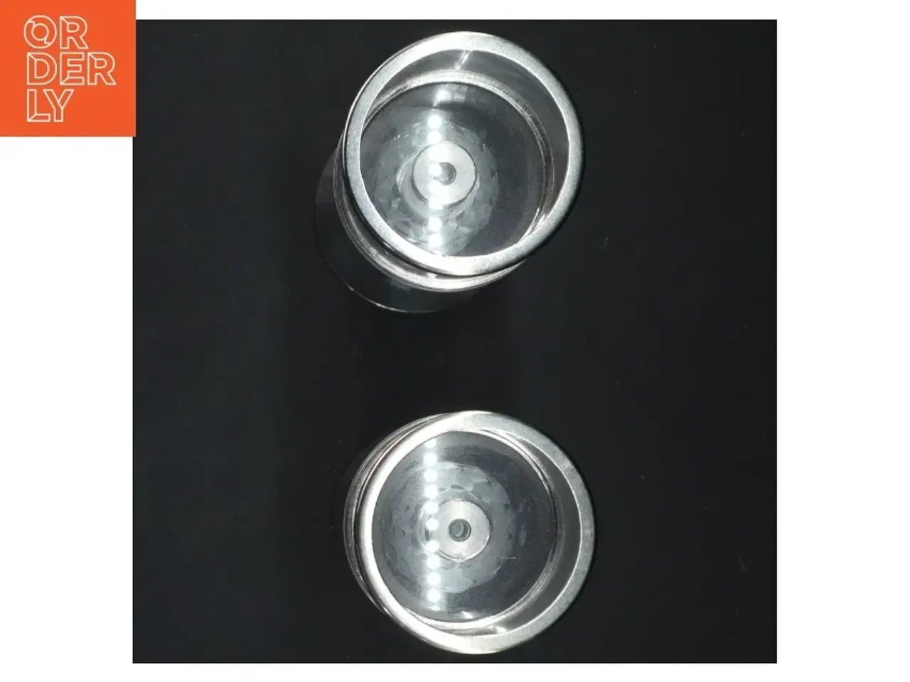 Billede 3 - Krystal lysestager fra B Home (str. 19 cm)