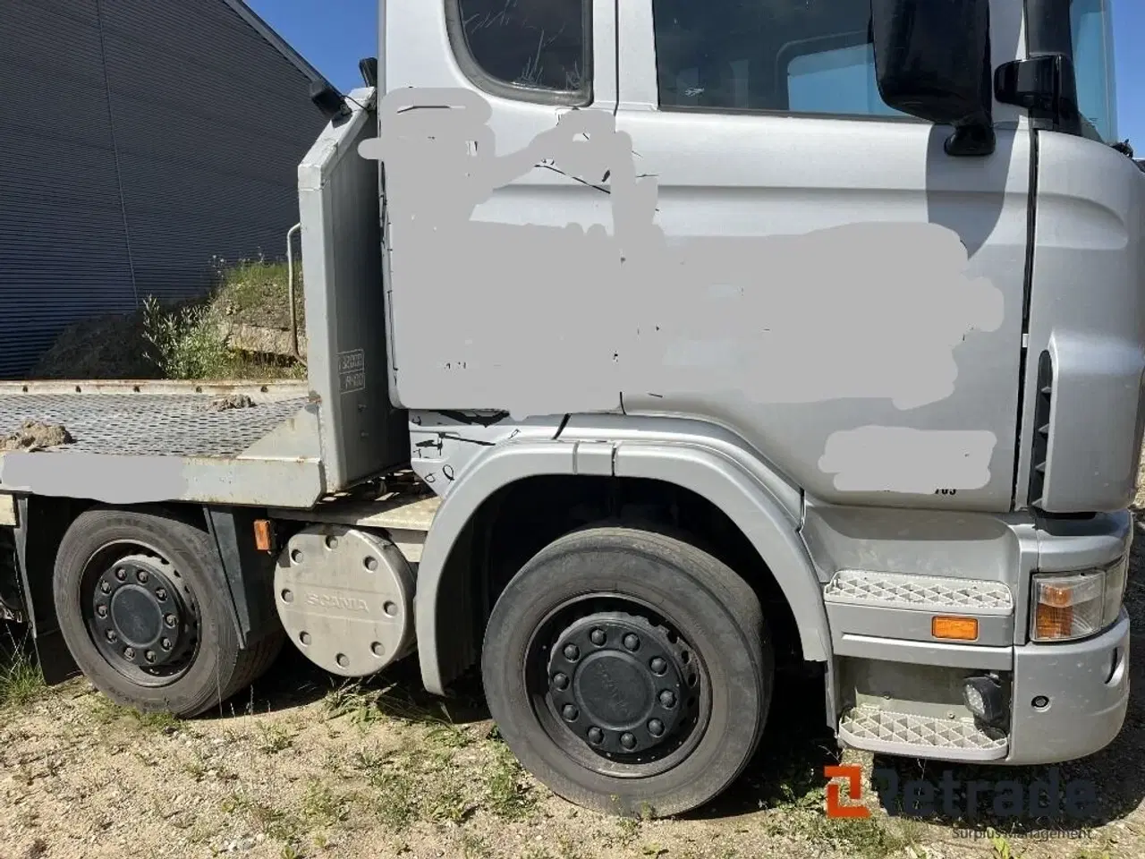 Billede 4 - Scania 8X4 Maskintransporter med Hydrauliske slidsker