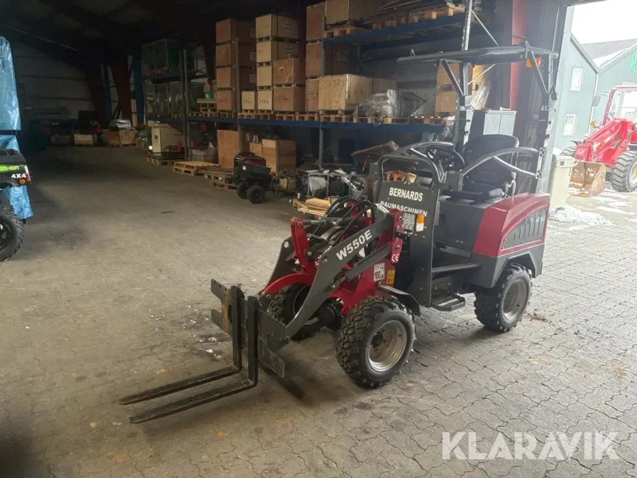 Billede 1 - Minilæsser Bernards W550E