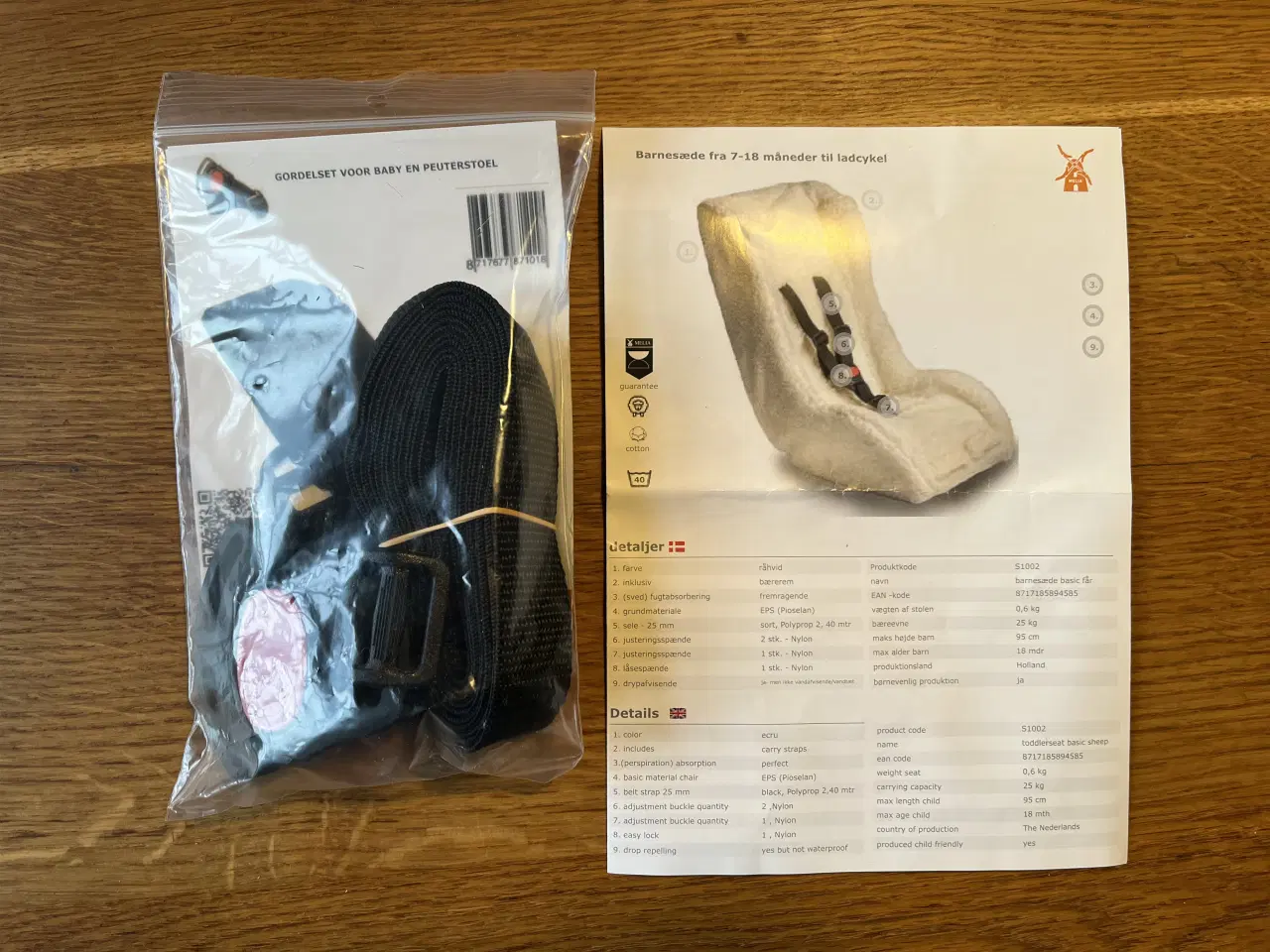 Billede 7 - Barnestol til ladcykel. Ubrugt