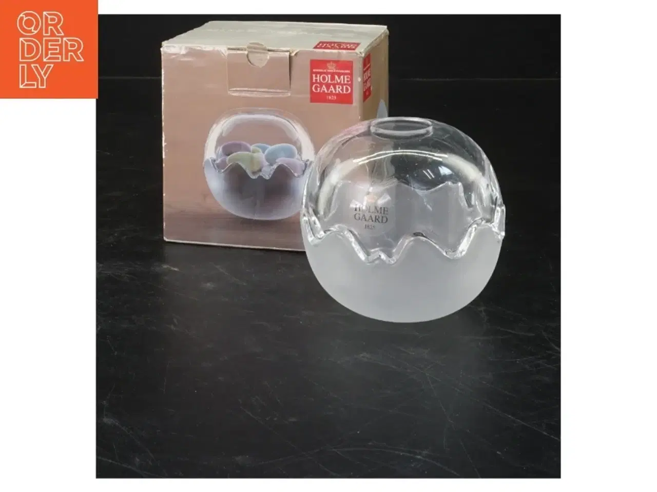 Billede 2 - Holmegaard glas og potte fra Holmegaard (str. Ø 7,5 cm)