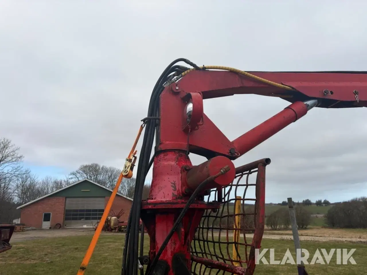 Billede 9 - Skovvogn med kran