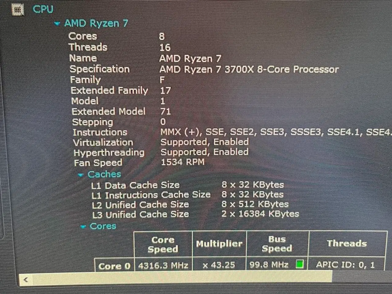 Billede 8 - Gaming computer, Rysen 7, 16 GB RAM, 1,5 TB SSD