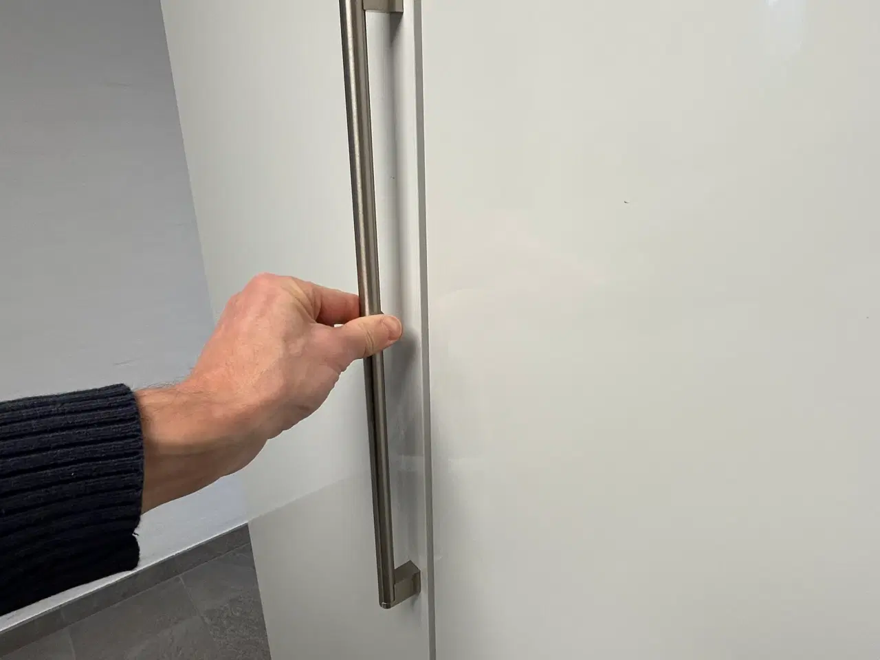 Billede 1 - Greb i stål til låger og/skuffer