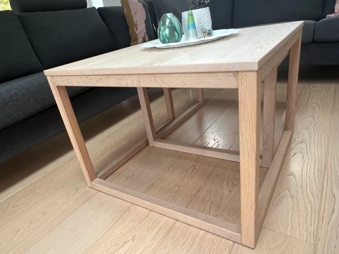 Billede 2 - To sofaborde i egetræ