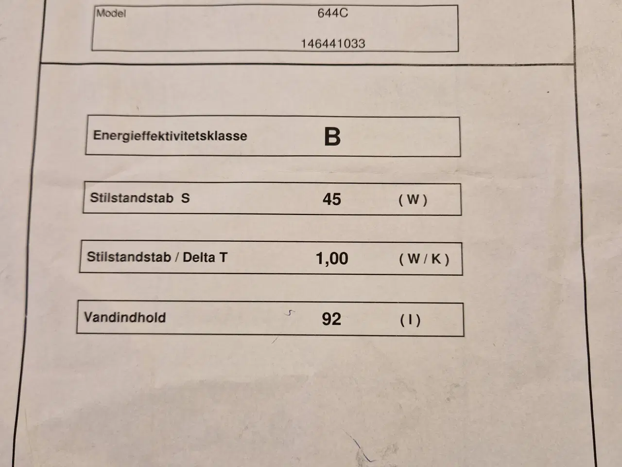 Billede 3 - Metro Therm varmtvandsbeholder