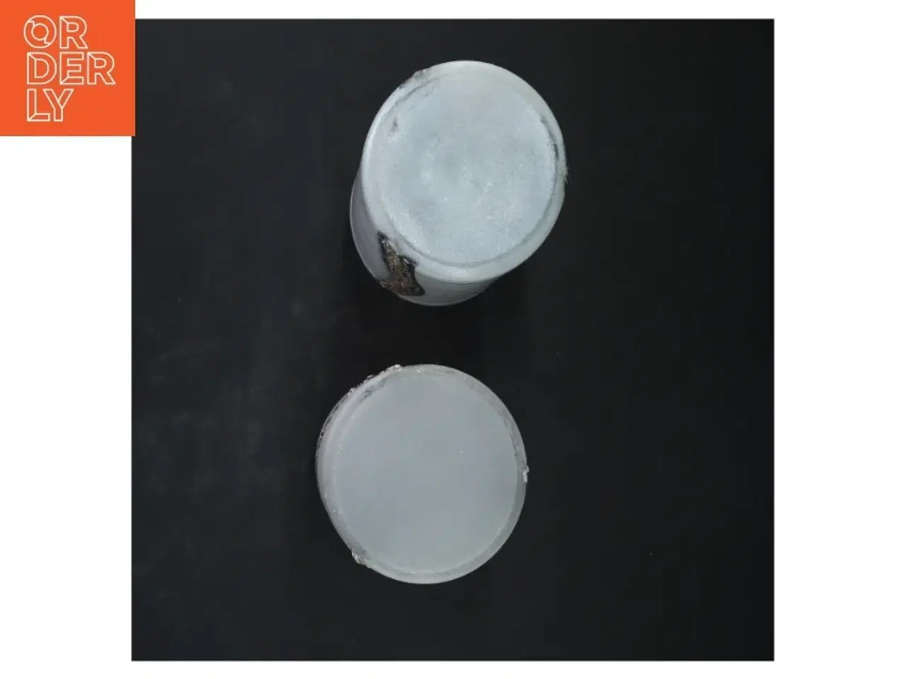 Billede 3 - Glasvaser med dekoration (str. 8,5 cm x 16 cm)