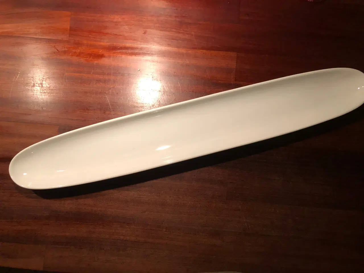 Billede 2 - Baguette-fad i hvid porcelæn