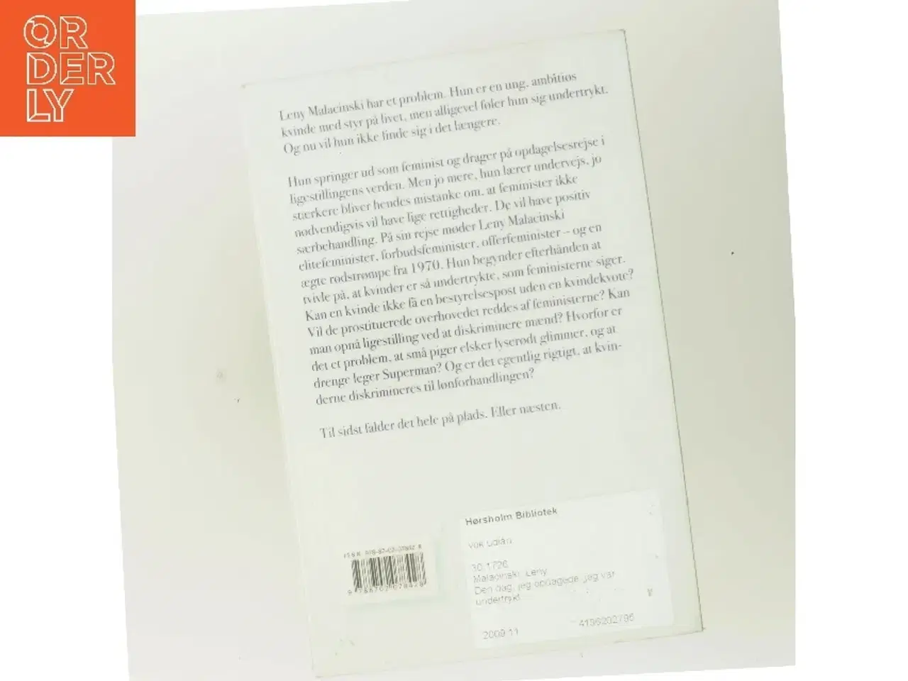 Billede 3 - Den dag, jeg opdagede, jeg var undertrykt af Leny Malacinski (Bog)