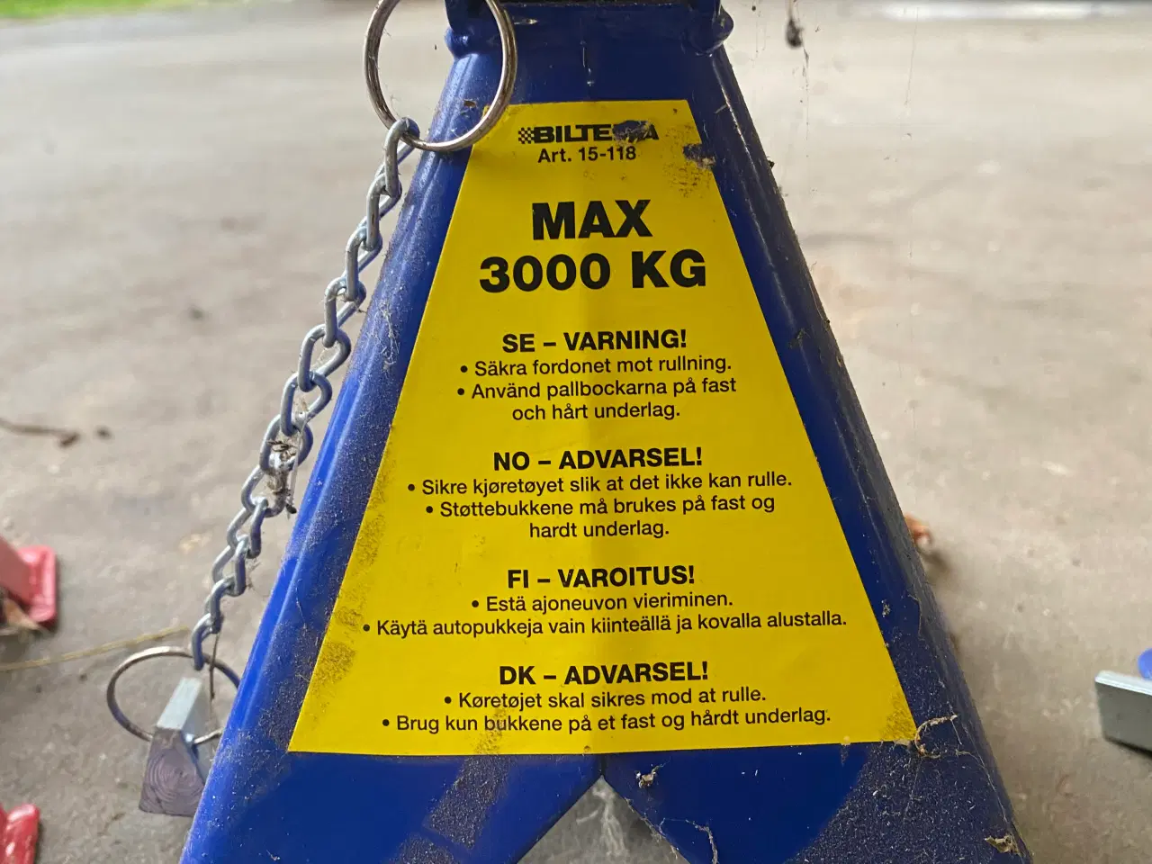 Billede 5 - 4 opklodsningsbukke 2 og 3 tons
