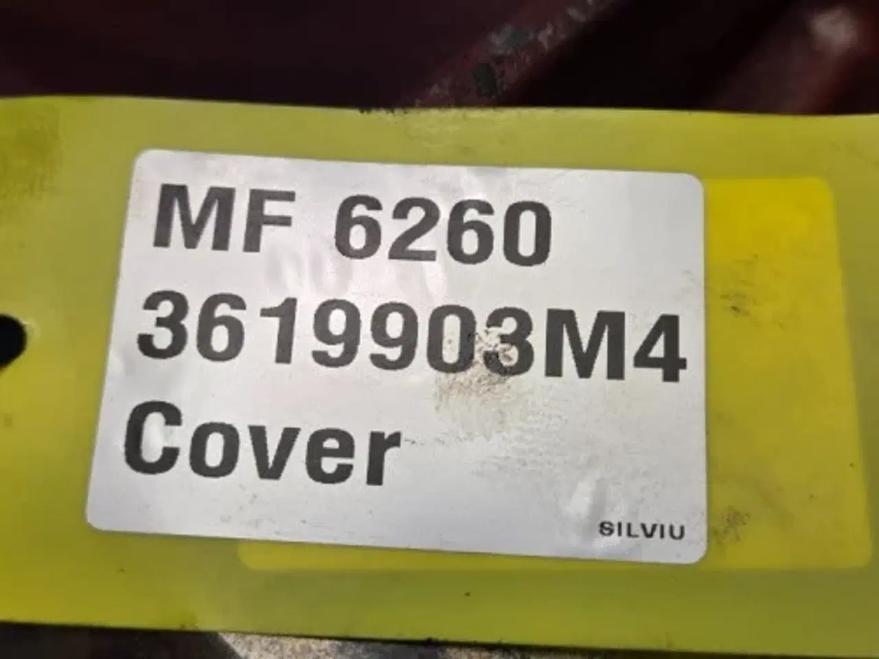 Billede 19 - Massey Ferguson 6260 Dæksel 3619903M4
