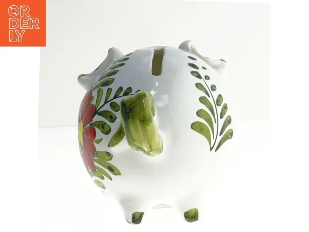 Billede 2 - Keramik sparegris (str. 15 cm)