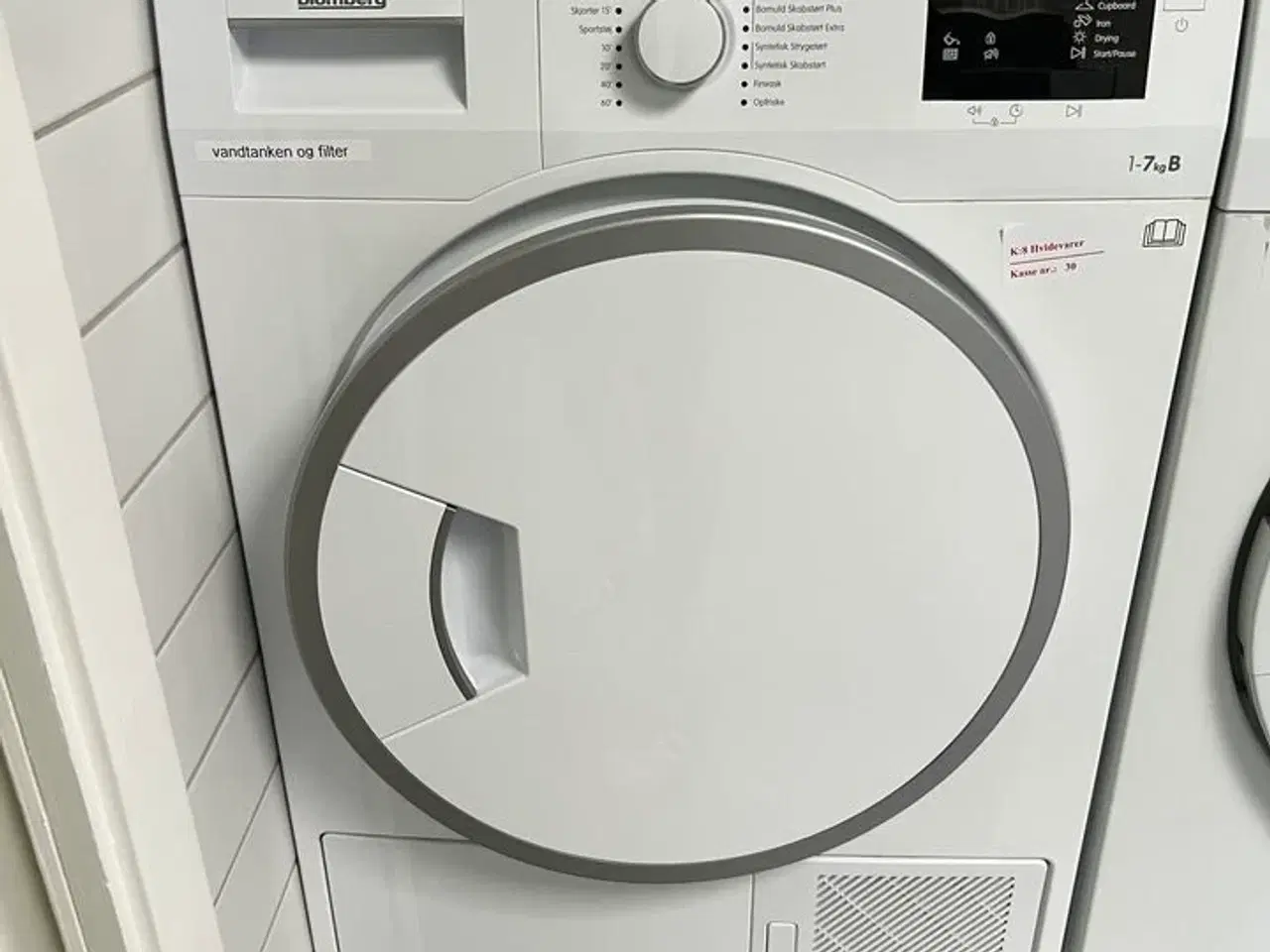 Billede 1 - Tørretumbler BLOMBERG BTGK370W0