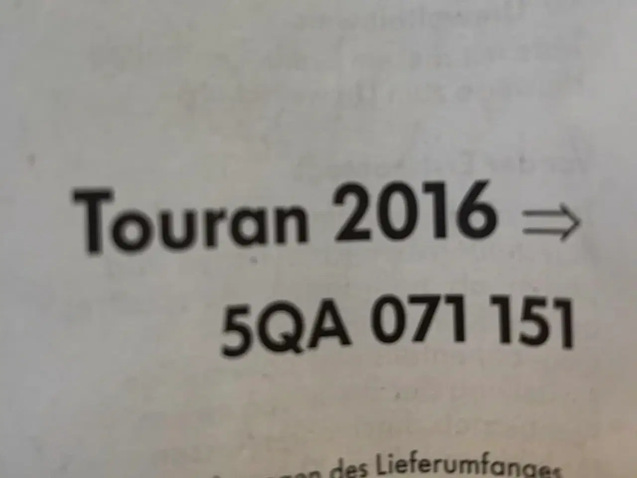 Billede 4 - Tagbøjler Touran 2016 ->