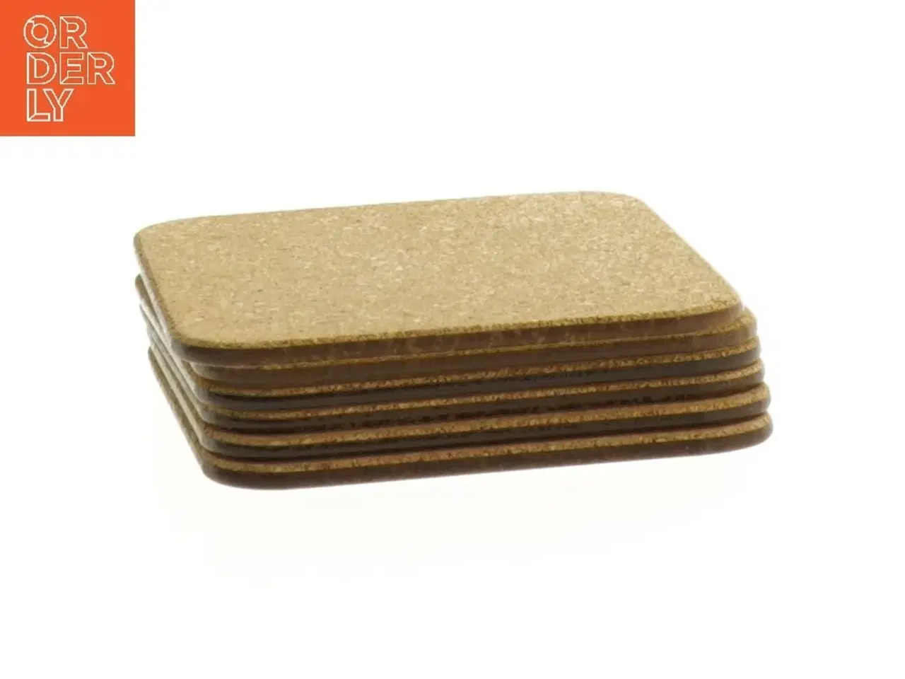 Billede 4 - Bord brikker med frugt- og grøntsagsmotiver (str. 11,5 x 9,5 cm)