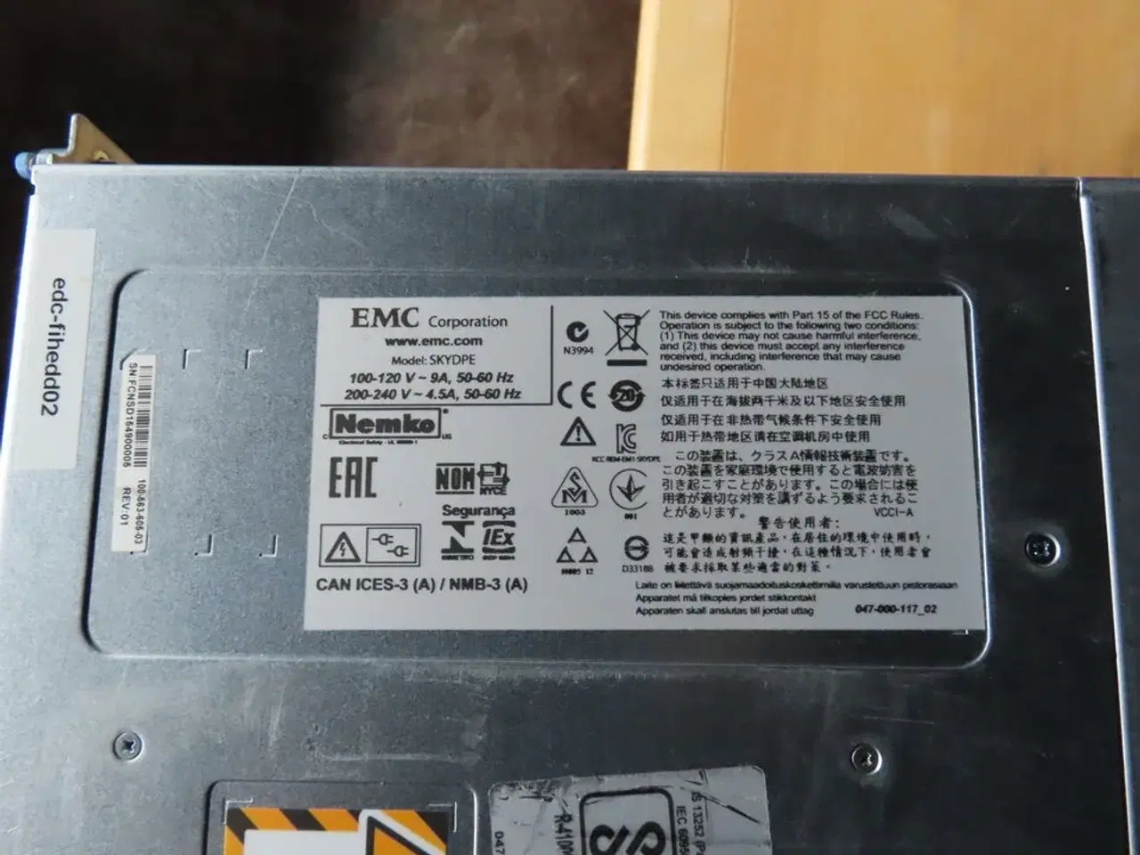 Billede 3 - Storage Array/Data Domain, EMC SKYDPE