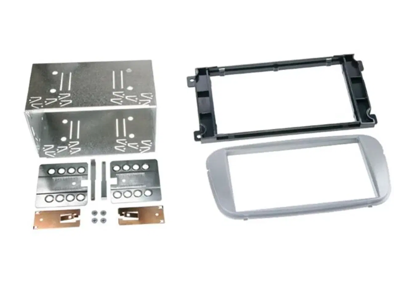 Billede 1 - 2-DIN kit Ford diverse sølv