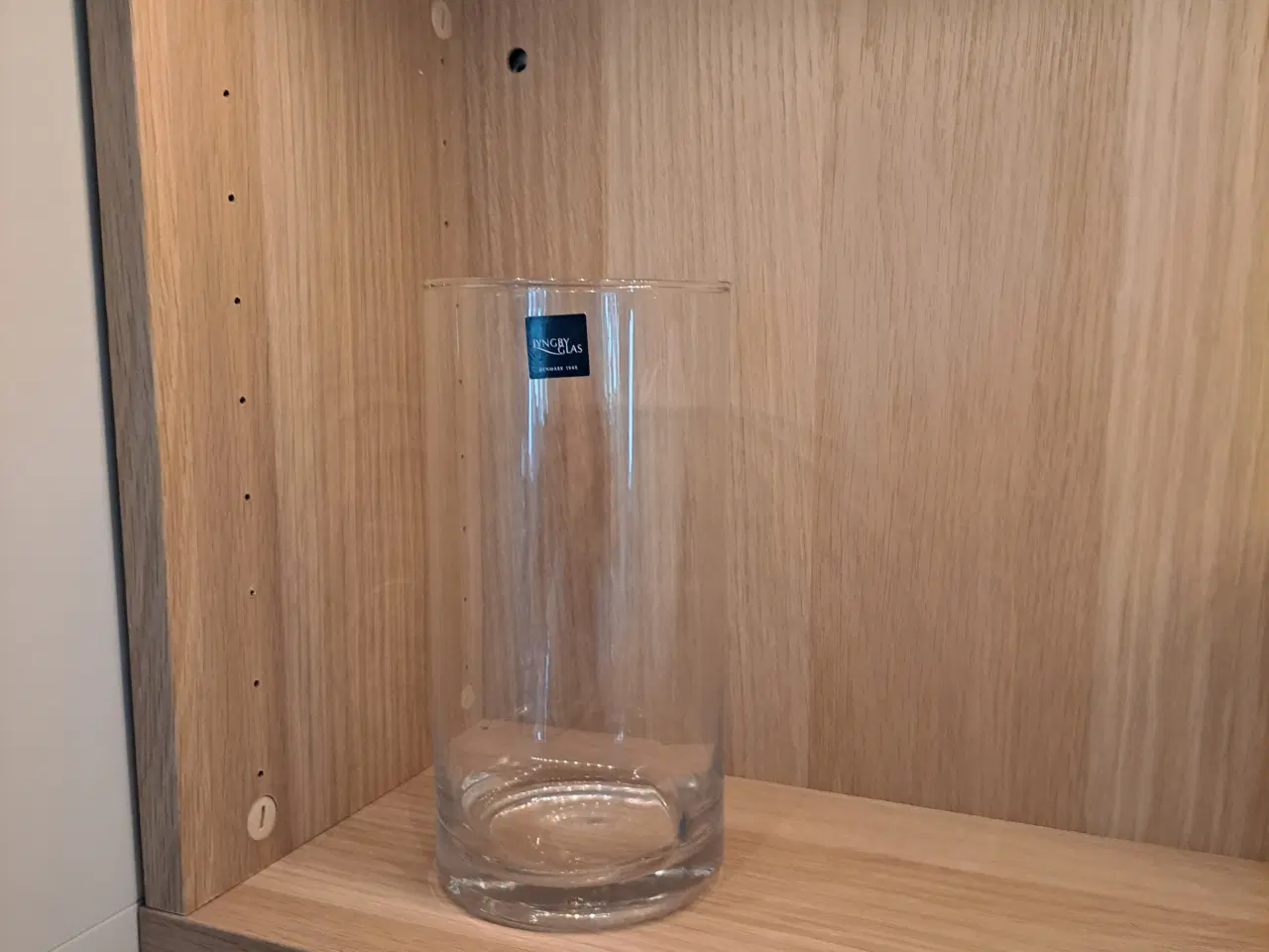 Billede 1 - Lyngby glasklar vase