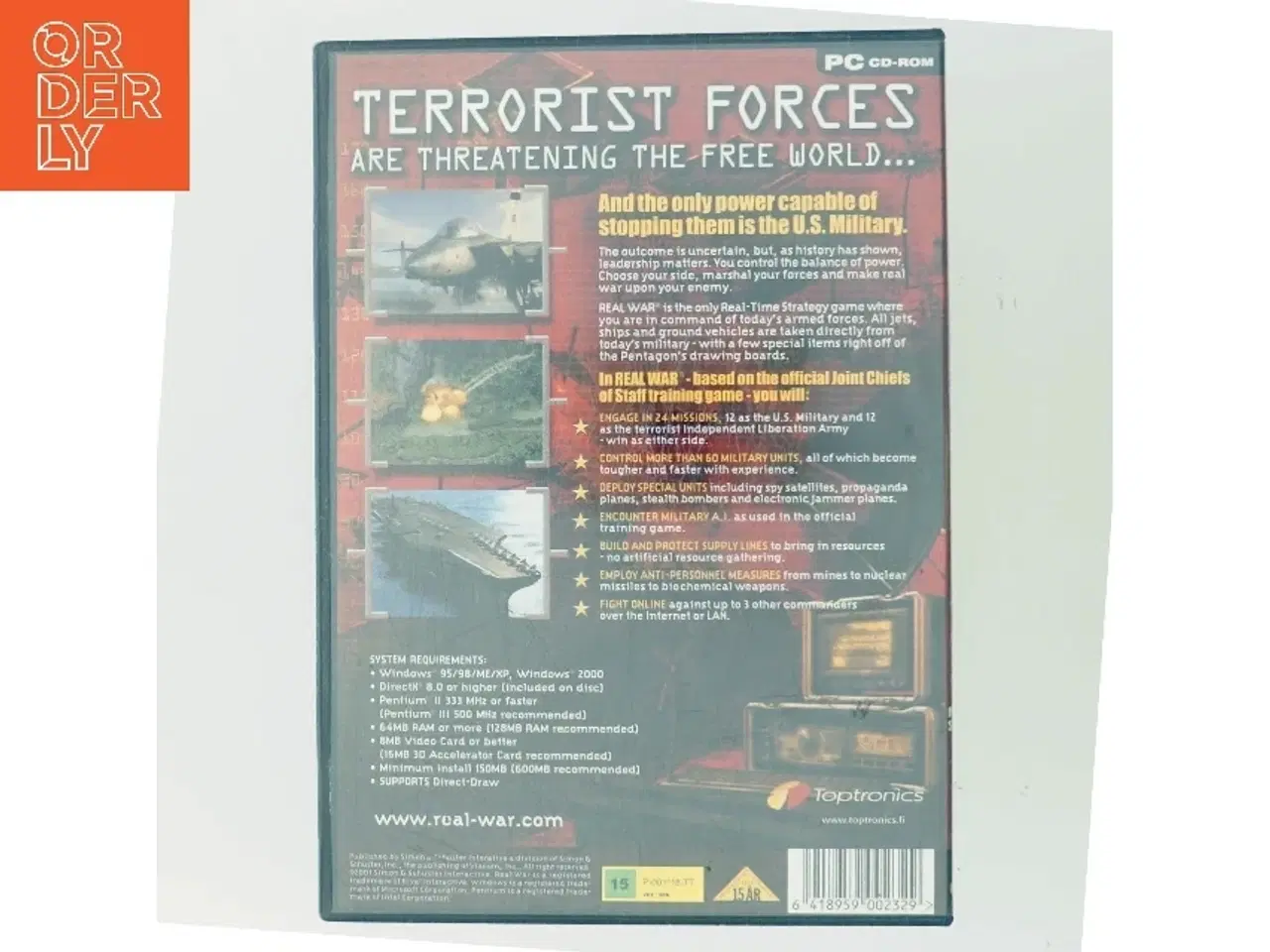 Billede 3 - Real War: Air Land Sea (DVD)