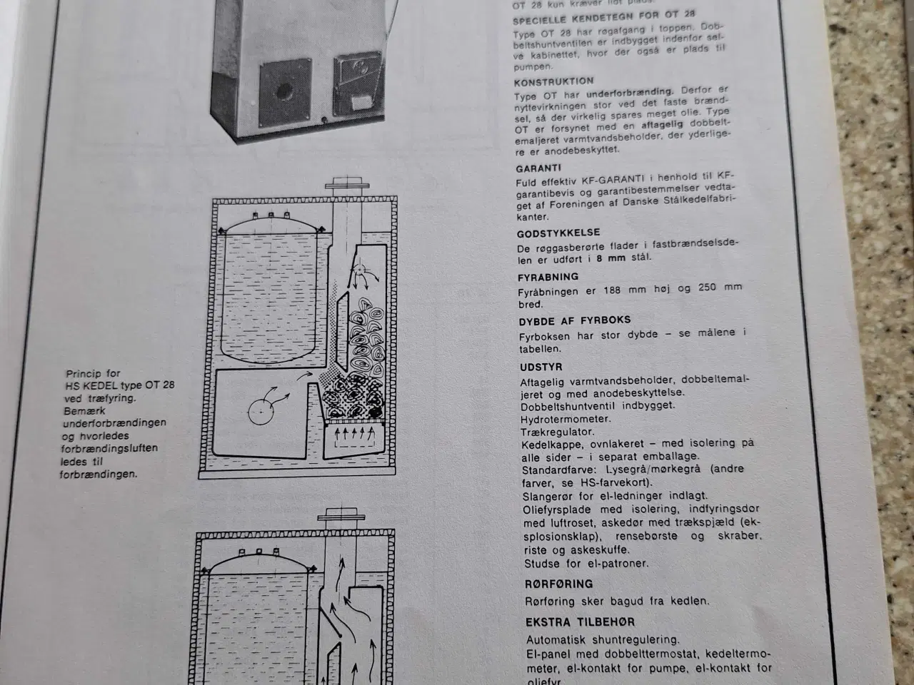Billede 17 - Kombikedel HS Tarm model OT 28