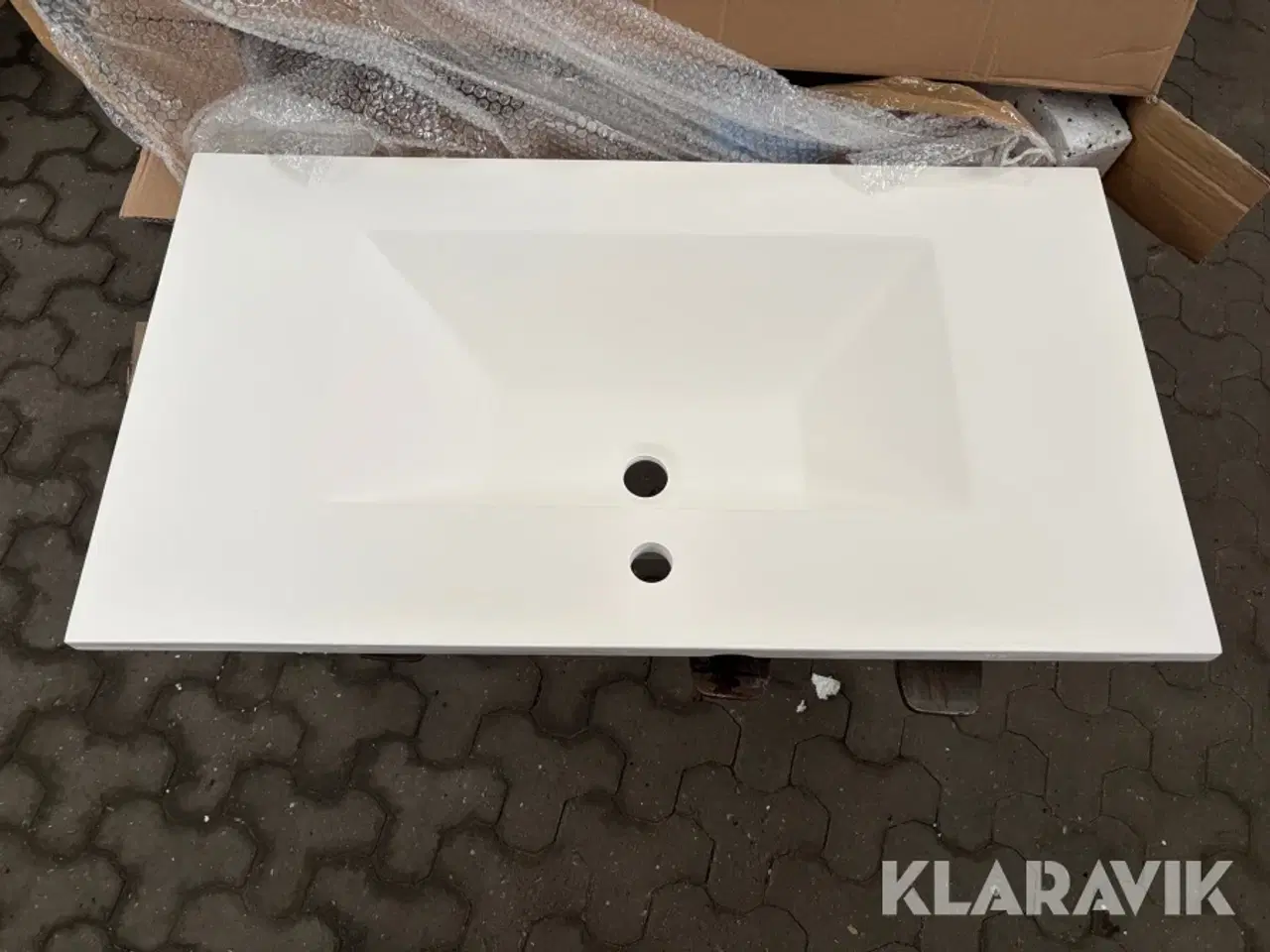 Billede 3 - Vaskebordplader Marbré & Marmorline til toilet - 223 styk.