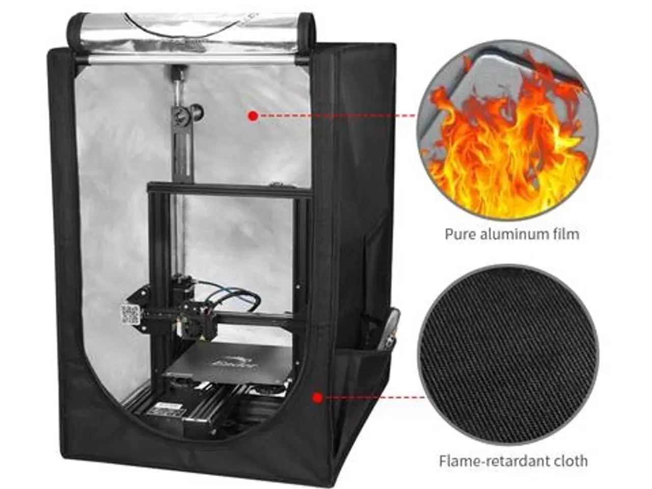 Billede 4 - Creality 3D Enclosure - Multifunctional - 720x600x