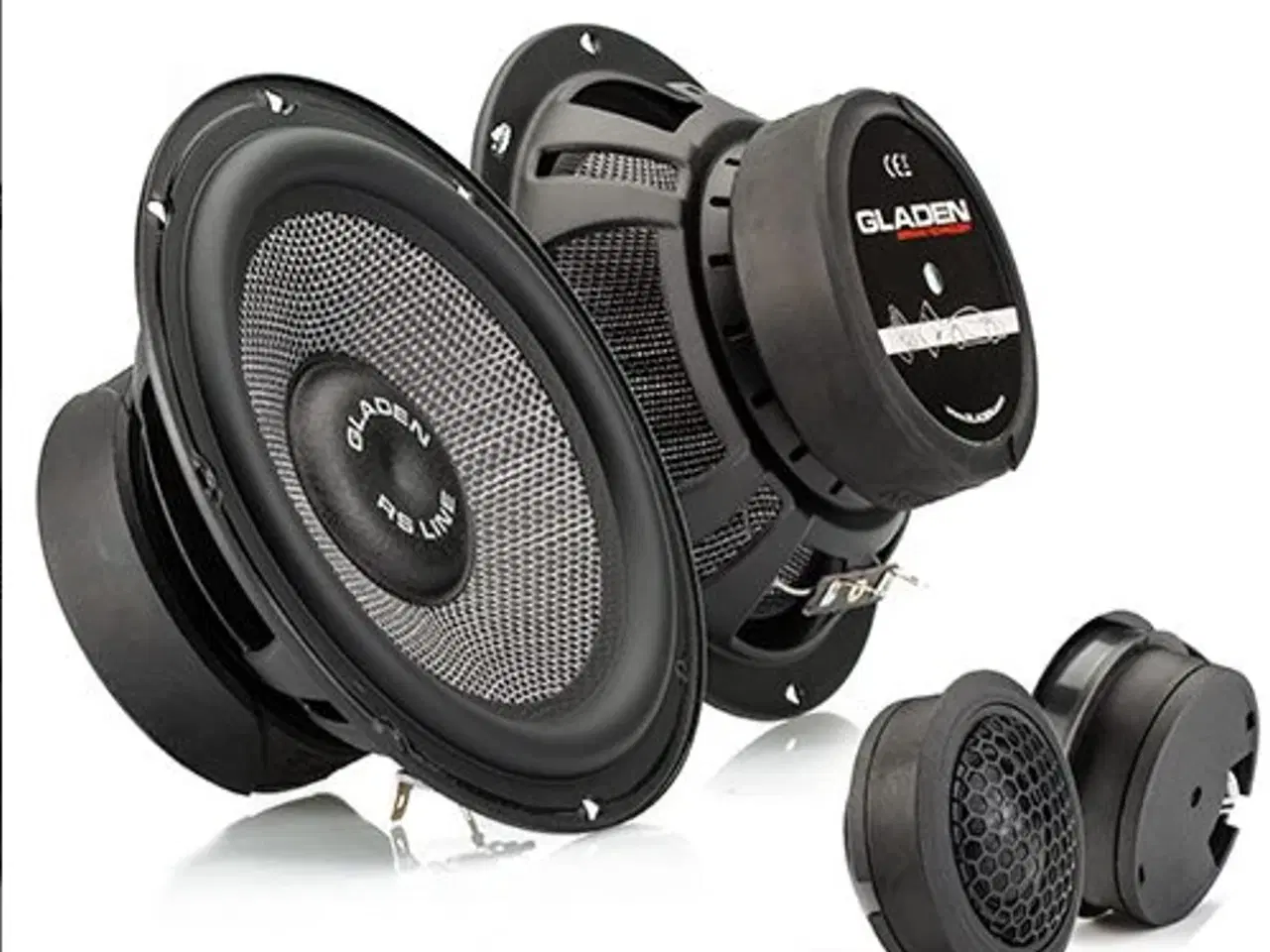 Billede 1 - RS 165-AC G2 & Gladen GA-80 RS-G2 3-vejs bilstereo