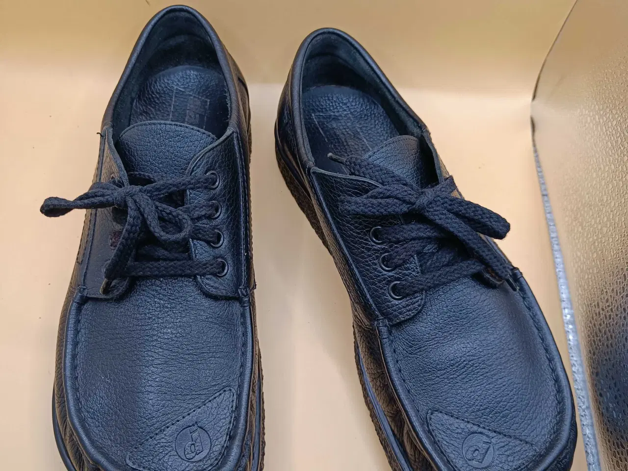 Billede 5 - Jaco sort læder sko 43str