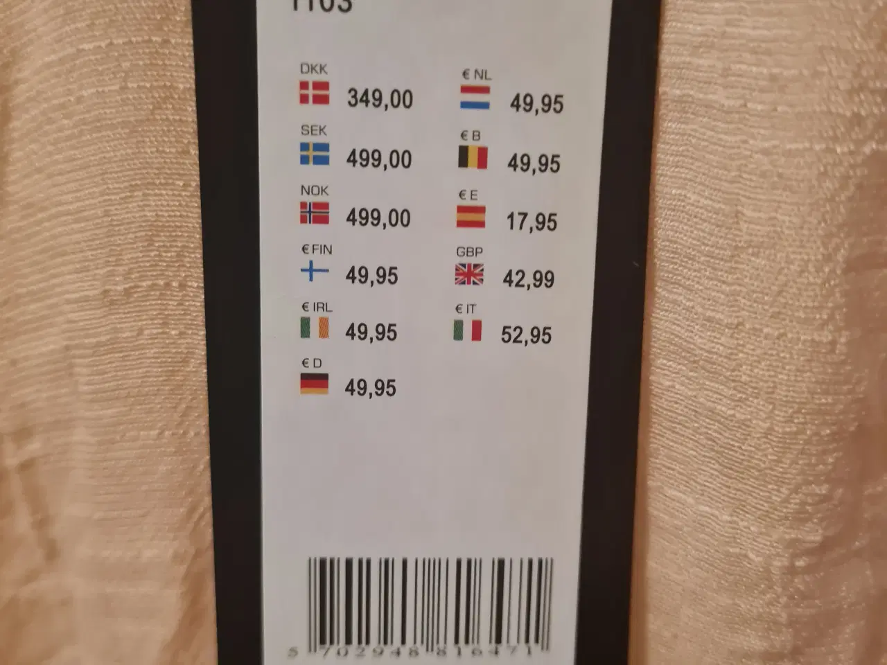Billede 6 - Ny tunika str L 40 fra Fransa 