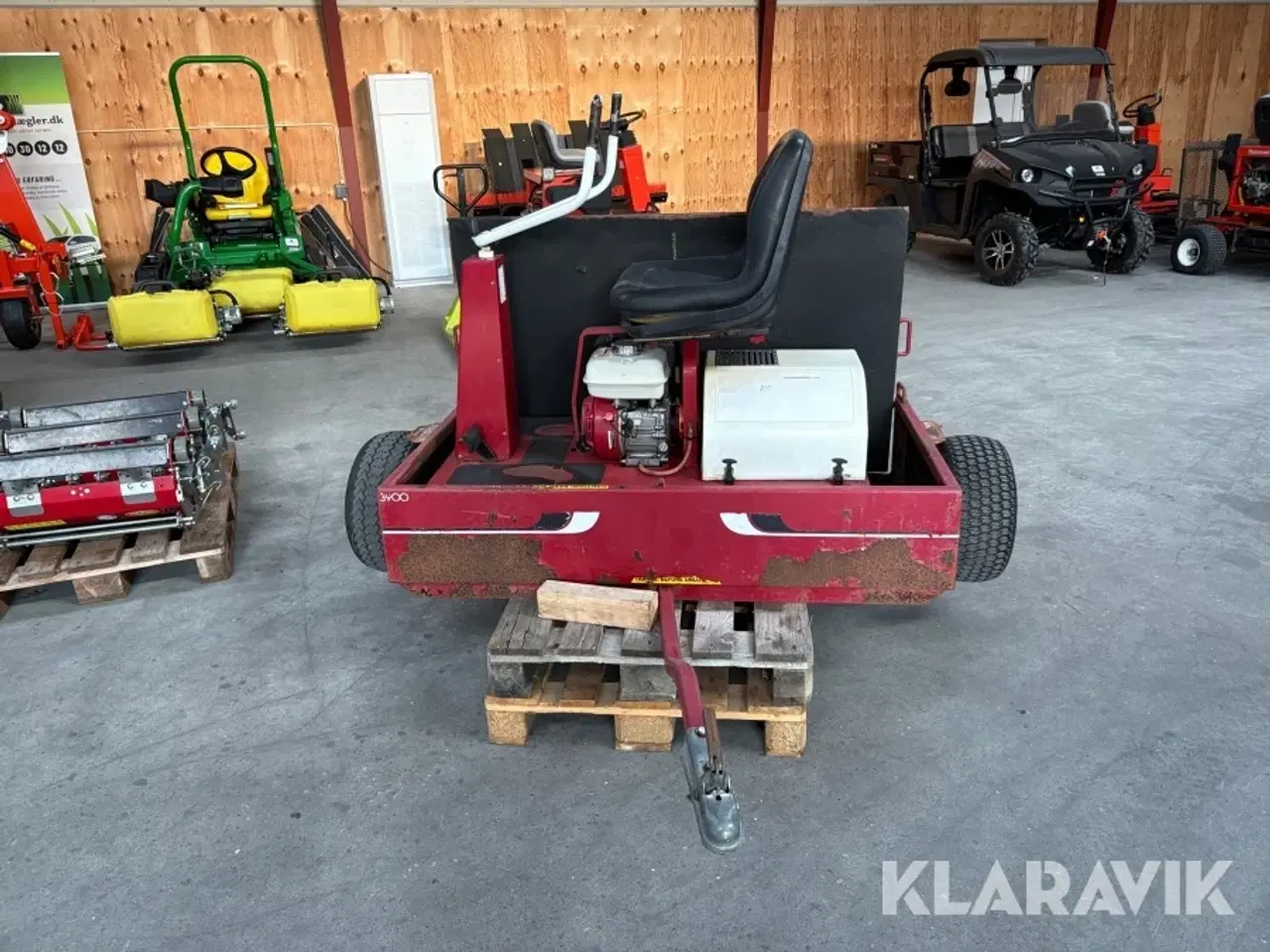 Billede 2 - Greens roller greensIRON Super 3900 med trailer