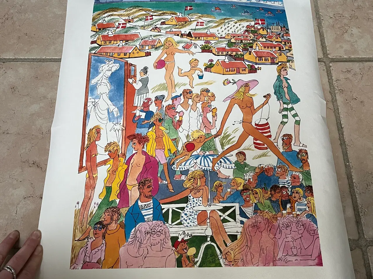 Billede 1 - Plakat Skagen 1986